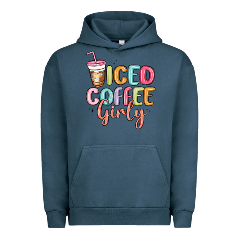 Iced Coffee Girly Urban Hoodie by MaliasSmallBusiness | Teevron
