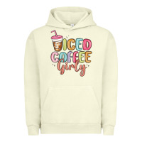 Pigment Pistachio iced coffee girly Urban Hoodie - MaliasSmallBusiness
