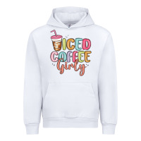 White iced coffee girly Urban Hoodie - MaliasSmallBusiness