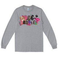 Heather Grey dog groomer Long Sleeve Tee - Zillion Design Studio