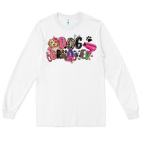 White dog groomer Long Sleeve Tee - Zillion Design Studio