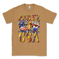 Toasted Coconut party in the usa with leopard Classic Tee - texasbilliewilder