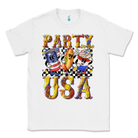 White party in the usa with leopard Classic Tee - texasbilliewilder