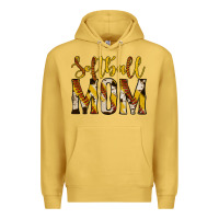 Antique Gold softball mom Premium Hoodie - Jasminsmagicworld