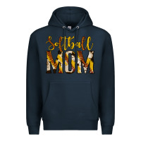 Navy softball mom Premium Hoodie - Jasminsmagicworld