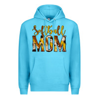 Ocean Blue softball mom Premium Hoodie - Jasminsmagicworld