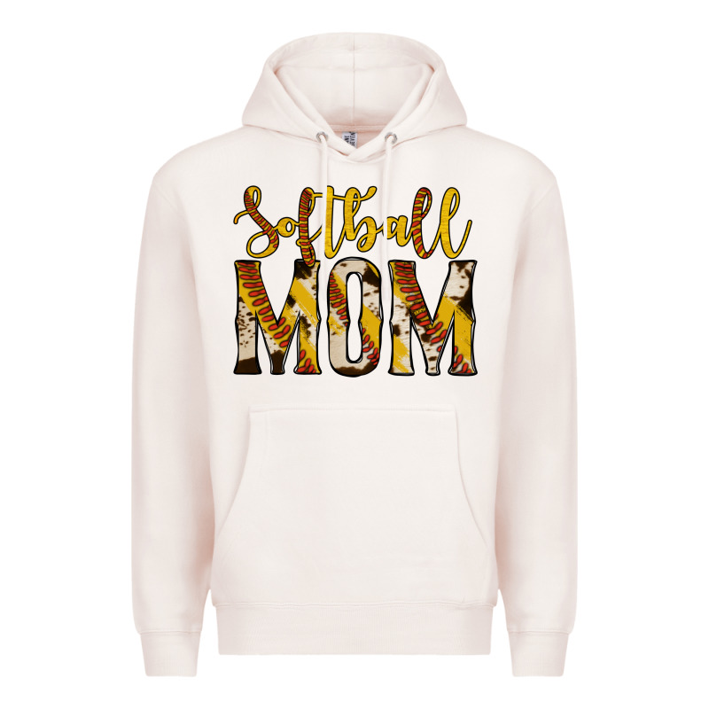 Softball Mom Premium Hoodie by Jasminsmagicworld | Teevron