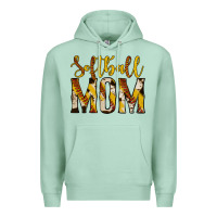 Seafoam softball mom Premium Hoodie - Jasminsmagicworld