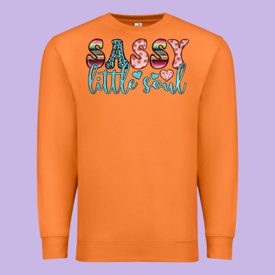 Sassy Little Soul Premium Sweatshirt Designed By Jahusdesignshop