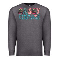Charcoal Heather sassy little soul Premium Sweatshirt - JahusDesignShop