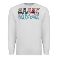 Dove Grey sassy little soul Premium Sweatshirt - JahusDesignShop
