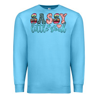 Ocean Blue sassy little soul Premium Sweatshirt - JahusDesignShop