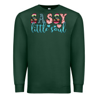 Sports Green sassy little soul Premium Sweatshirt - JahusDesignShop