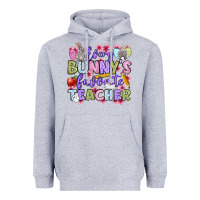 Heather Grey Easter Day Every bunny's favorite Teacher Heavyweight Hoodie - OliviaCreatesArt
