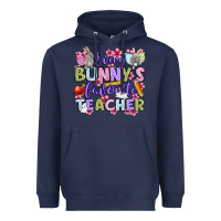 Navy Easter Day Every bunny's favorite Teacher Heavyweight Hoodie - OliviaCreatesArt