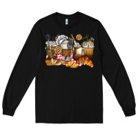 Black bakery coffee cups Long Sleeve Tee - texasbilliewilder