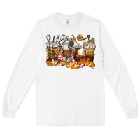 White bakery coffee cups Long Sleeve Tee - texasbilliewilder