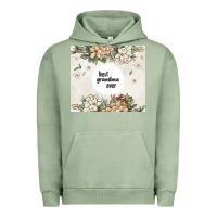Pigment Oil Green best garandma ever Urban Hoodie - MaliasSmallBusiness