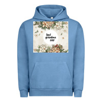 Pigment Pebble Blue best garandma ever Urban Hoodie - MaliasSmallBusiness