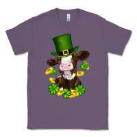 Lavender st patricks day cow Classic Tee - RanaPortraitStore