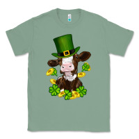 Sage st patricks day cow Classic Tee - RanaPortraitStore