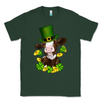 Sports Green st patricks day cow Classic Tee - RanaPortraitStore