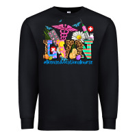 Black easter lvn licensed vocational nurse Premium Sweatshirt - AdoDesignShop