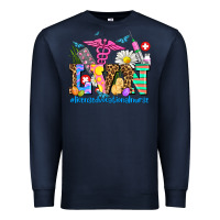 Navy easter lvn licensed vocational nurse Premium Sweatshirt - AdoDesignShop