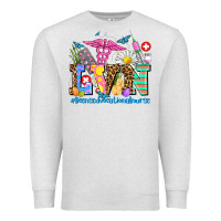 Oatmeal Heather easter lvn licensed vocational nurse Premium Sweatshirt - AdoDesignShop