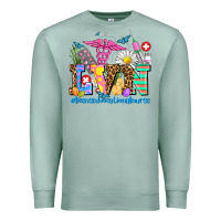 Seafoam easter lvn licensed vocational nurse Premium Sweatshirt - AdoDesignShop