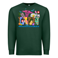 Sports Green easter lvn licensed vocational nurse Premium Sweatshirt - AdoDesignShop
