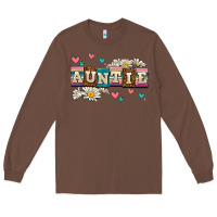 Chestnut daisy auntie Long Sleeve Tee - AdoDesignShop