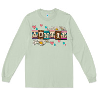 Matcha daisy auntie Long Sleeve Tee - AdoDesignShop