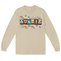 Mushroom daisy auntie Long Sleeve Tee - AdoDesignShop