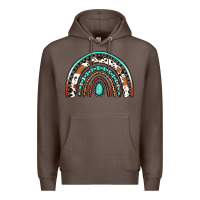 Coffee western rainbow Premium Hoodie - Jasminsmagicworld
