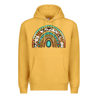 Mustard western rainbow Premium Hoodie - Jasminsmagicworld