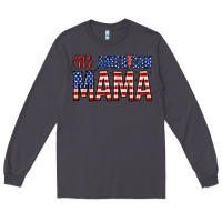 Smoke all american mama zillion Long Sleeve Tee - Zillion Design Studio