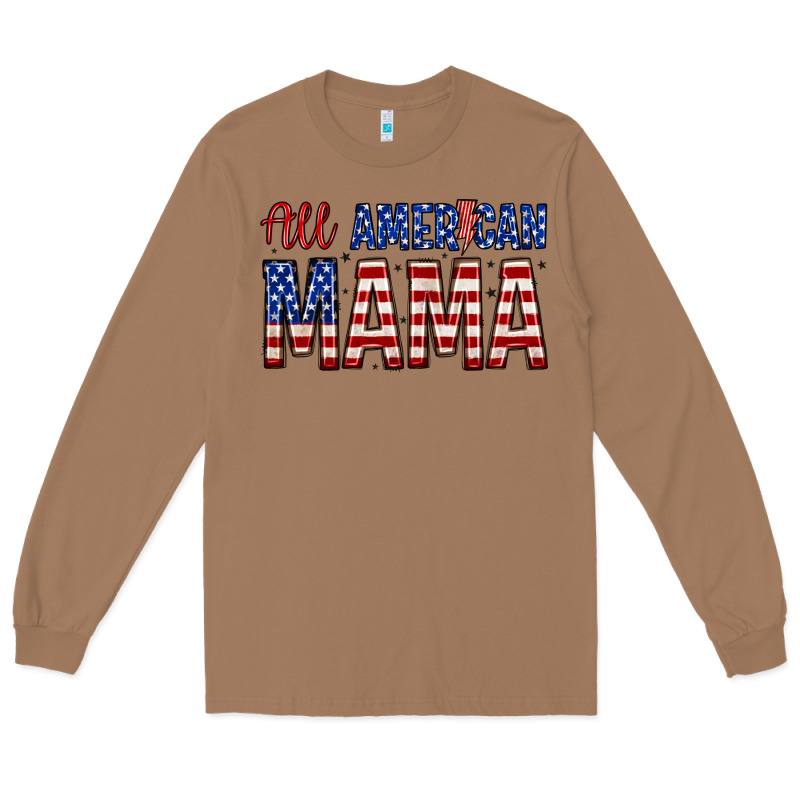 All American Mama Zillion Long Sleeve Tee by Zillion Design Studio | Teevron