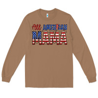 Toasted Coconut all american mama zillion Long Sleeve Tee - Zillion Design Studio