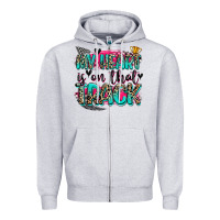 My Heart Is On That Track Zipper Hoodie | Teevron