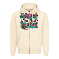 Sandshell my heart is on that track Zipper Hoodie - Zillion Design Studio