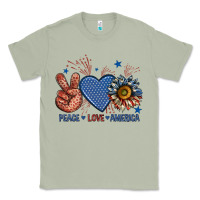 Matcha peace love america billie wilder Classic Tee - texasbilliewilder