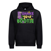 Black shake your bootie Urban Hoodie - MaliasSmallBusiness