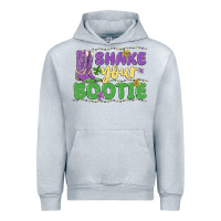 Heather Grey shake your bootie Urban Hoodie - MaliasSmallBusiness