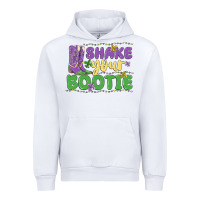 White shake your bootie Urban Hoodie - MaliasSmallBusiness