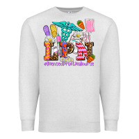 Oatmeal Heather easter lpn licensed practical nurse Premium Sweatshirt - AdoDesignShop