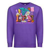 Purple easter lpn licensed practical nurse Premium Sweatshirt - AdoDesignShop