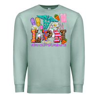 Seafoam easter lpn licensed practical nurse Premium Sweatshirt - AdoDesignShop