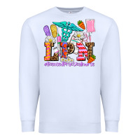 White easter lpn licensed practical nurse Premium Sweatshirt - AdoDesignShop
