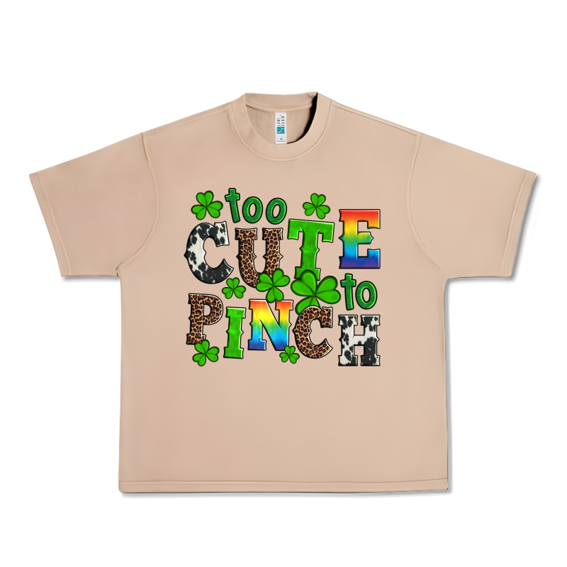 St Patricks Too Cute To Pinch Urban Heavy Tee by Artiststas | Teevron